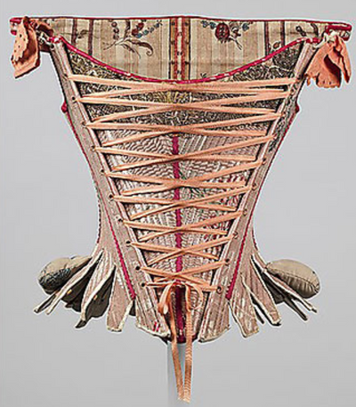 L'histoire du corset: 18è & 19è siècle