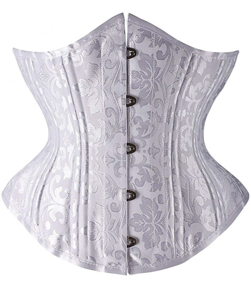 Corset Blanc Satin | Maison du Corset Corset Blanc Satin | Maison du Corset
