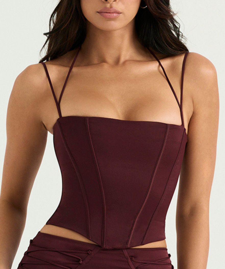 Corset Bleu Foncé | Univers Corset